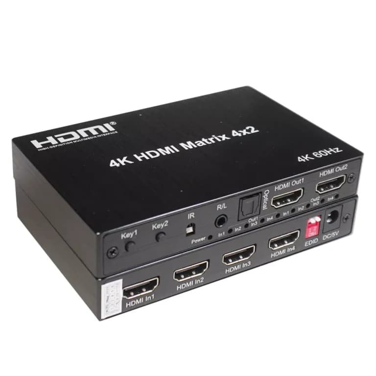 ماتریکس 4 در 2 HDMI کی نت مدل K-MAHD2042 — تصویر ۳