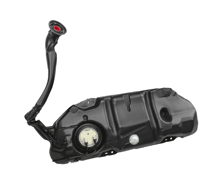 مجموعه باك بنزين پليمري با پمپ و لوله هاي پر كننده (فيلتر بنزين خارجي) کد قطعه 102746 مارک 2