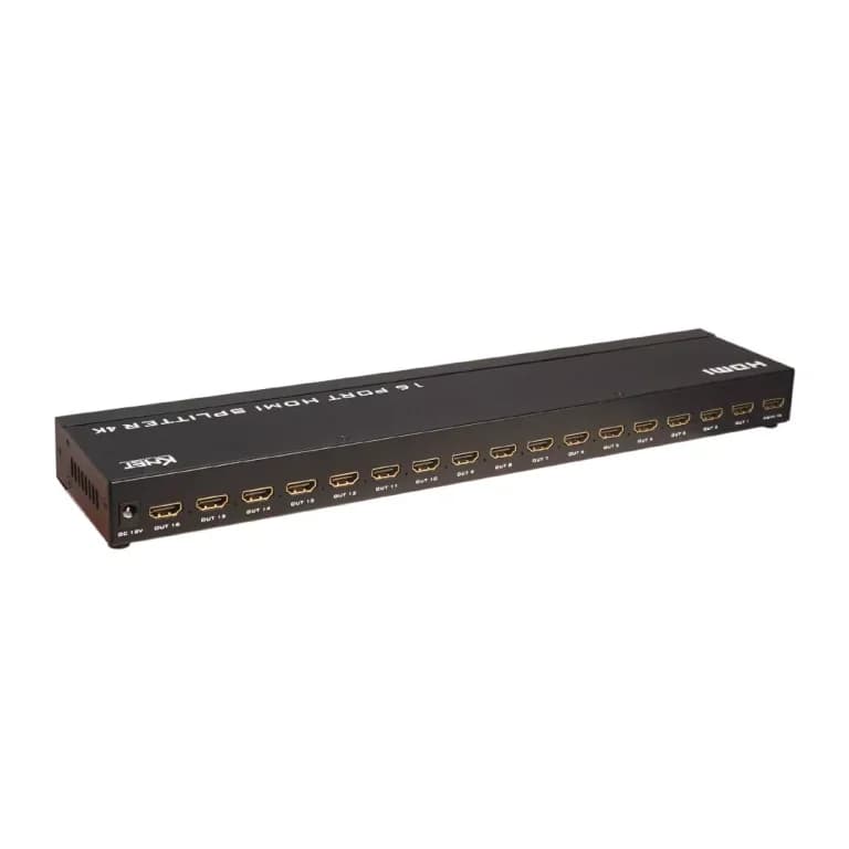 اسپلیتر 16 پورت HDMI کی نت مدل K-SPHD1416 — تصویر ۴