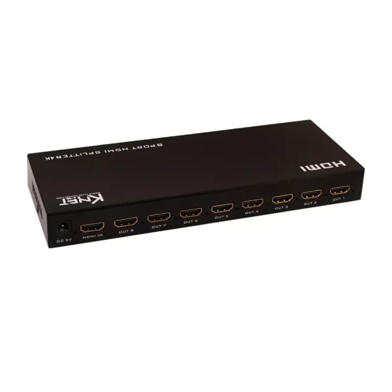 اسپلیتر 8 پورت HDMI کی نت مدل K-SPHD1408 — تصویر ۴