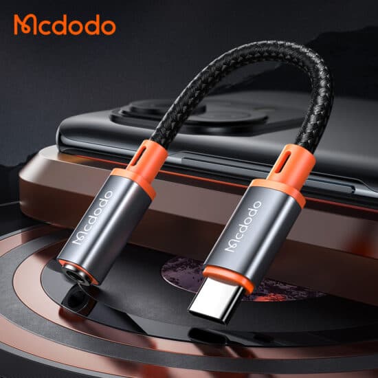 کابل تبدیل تایپ سی به جک 3.5 میلیمتری AUX مک دودو MCDODO CA-7561 — تصویر ۵