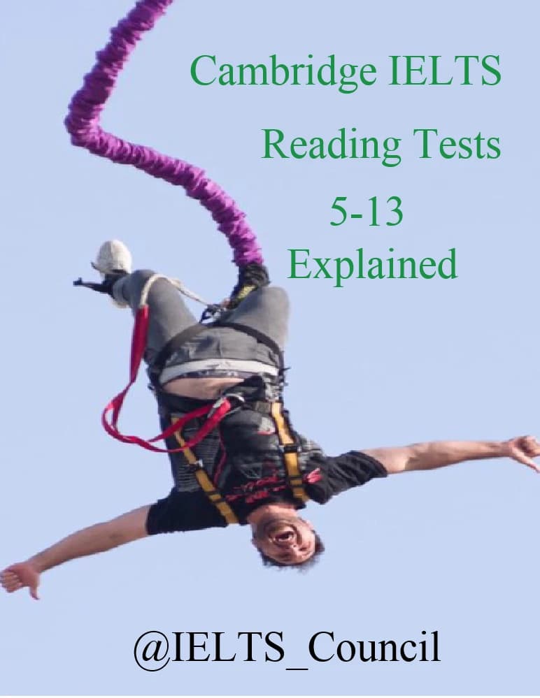کتاب Cambridge 5-13 Reading Tests Explained (توضیح آزمون‌های ریدینگ کمبریج 5 تا 13) نسخه انگلیسی PDF |