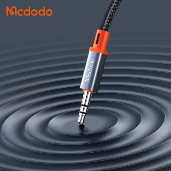 کابل تبدیل فنری تایپ سی به جک 3.5mm هدفون AUX مک دودو MCDODO CA-0900 — تصویر ۳