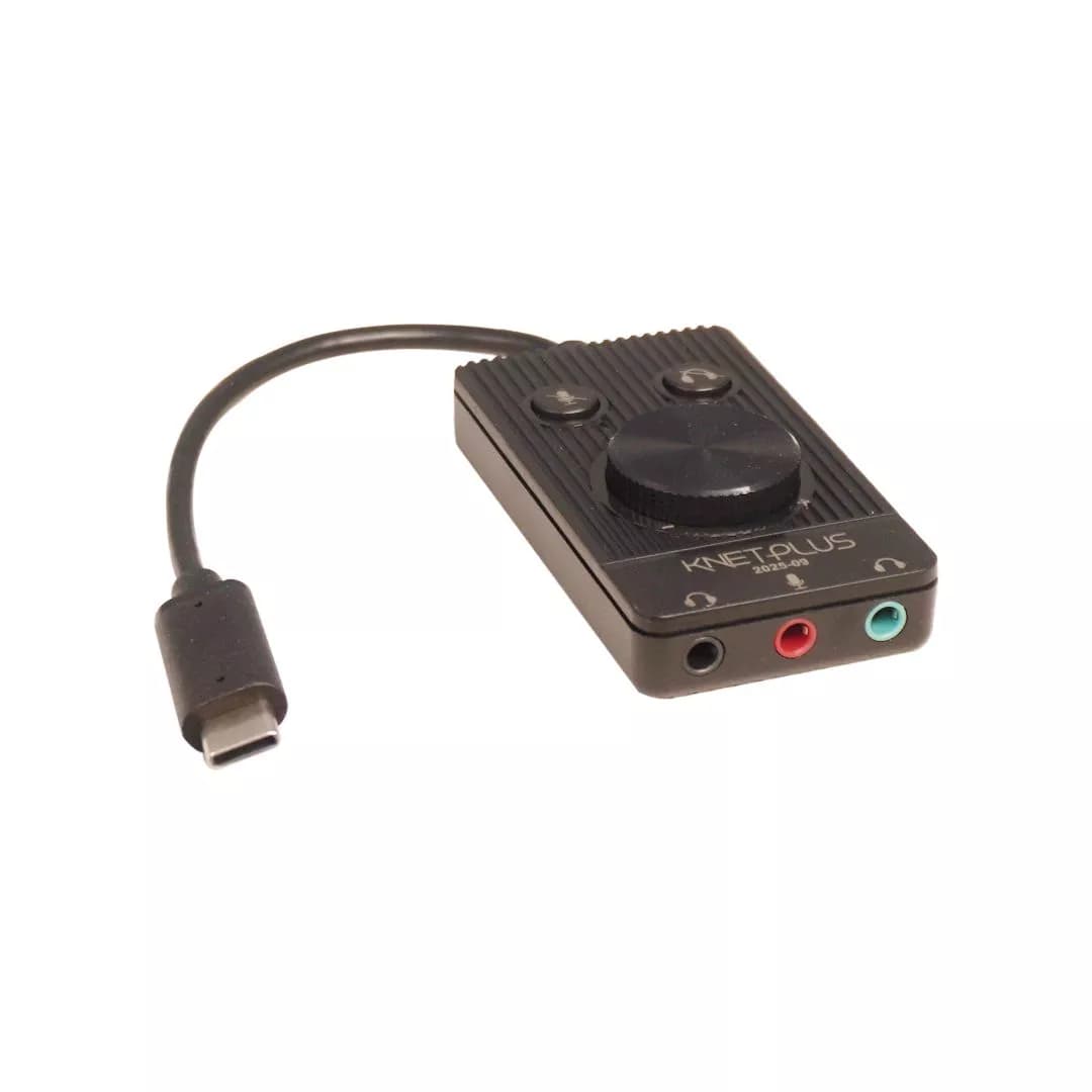 کارت صدا اکسترنال Type C کی نت پلاس مدل KP-SUCMS71 — تصویر ۵