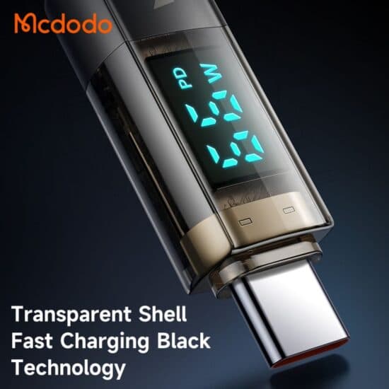 کابل شارژ 100 وات تایپ سی به تایپ سی مک دودو مدل MCDODO CA-3610 — تصویر ۳