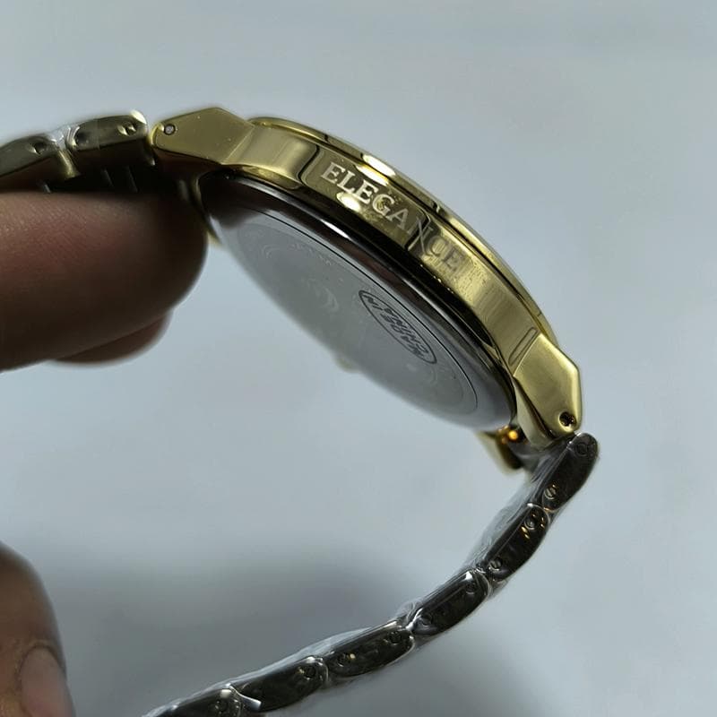 ساعت مردانه الگانس موتور ژاپن – تاریخ دار – رنگ ثابت – ضد آب – 120102 — تصویر ۶