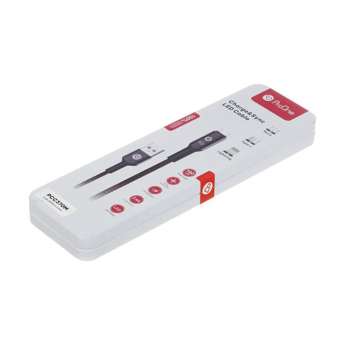 کابل شارژ USB به microUSB پرووان مدل PCC370M — تصویر ۲