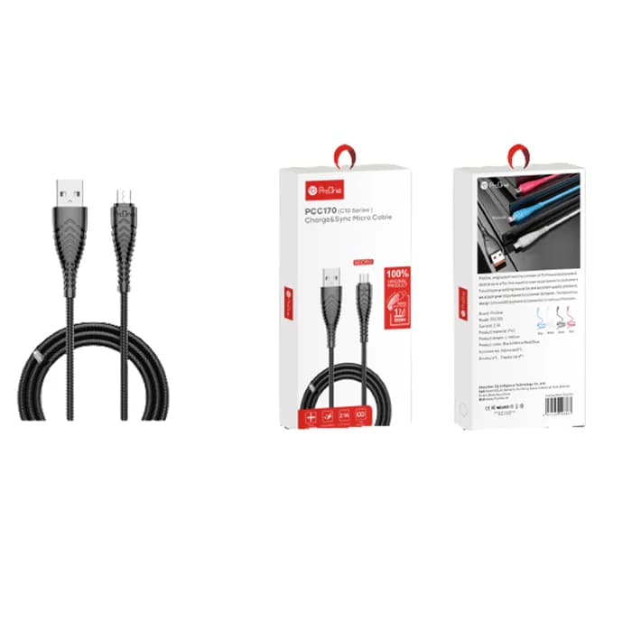 کابل شارژ USB به MicroUSB پرووان مدل PCC170 — تصویر ۸