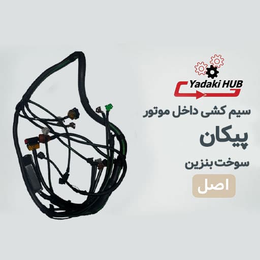 سیم کشی داخل موتور پیکان با ECU زیمنس | بدون ABS | سوخت بنزین