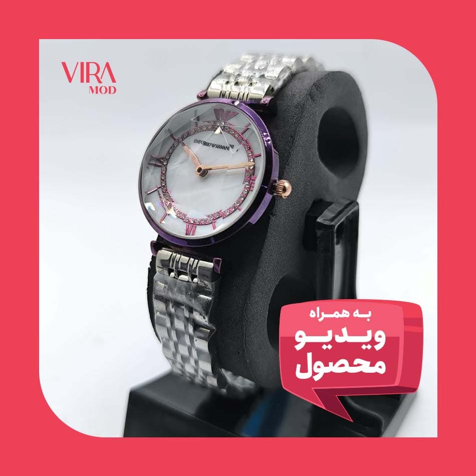ساعت زنانه امپریو آرمانی – شیشه تراش – 109102