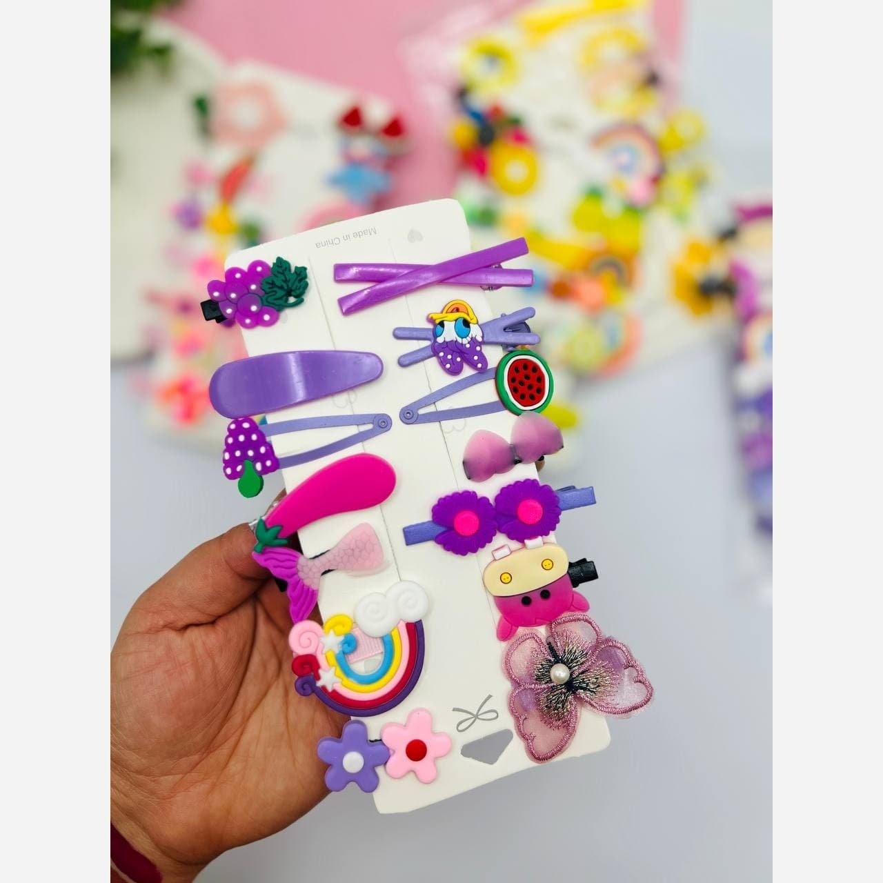 گیره سر کارتی فانتزی 14عددی — تصویر ۸