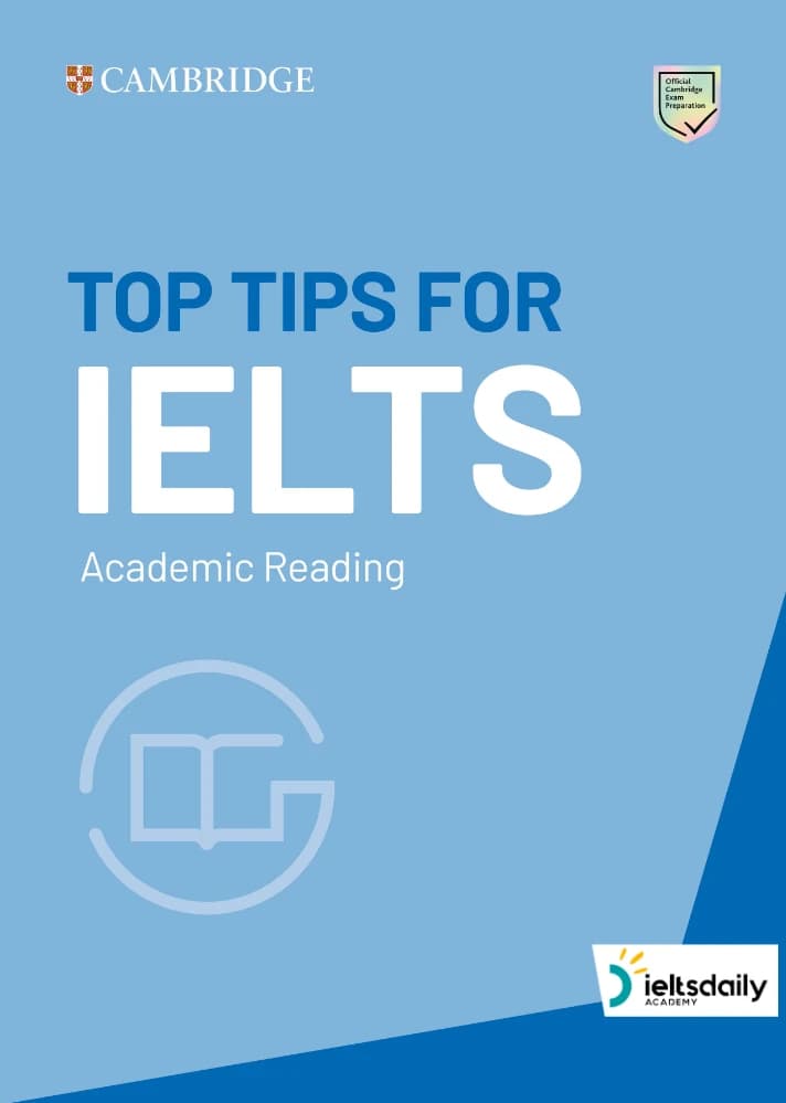 کتاب Top Tips for IELTS Academic Reading 2022 (نکات برتر برای ریدینگ آکادمیک آیلتس 2022) نسخه انگلیسی PDF |
