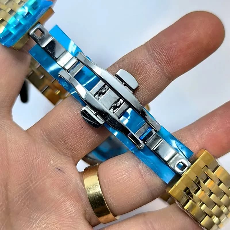 ساعت مردانه سیتیزن تاریخ دار – موتور ژاپن – 107003 — تصویر ۵