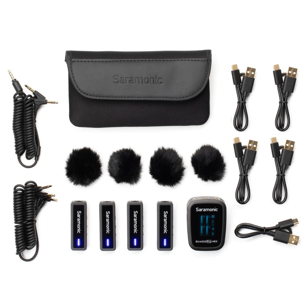 میکروفون بی سیم یقه ای Saramonic Blink500 Pro B8 — تصویر ۳