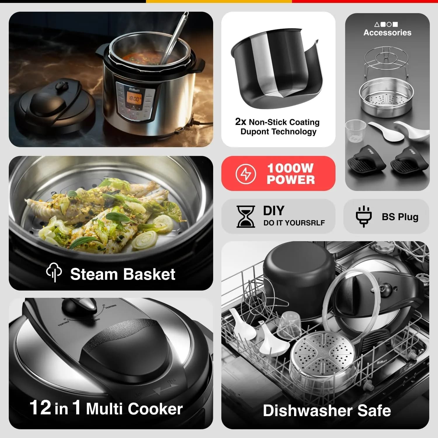 زود پز فلر مدل Feller PC165 — تصویر ۵