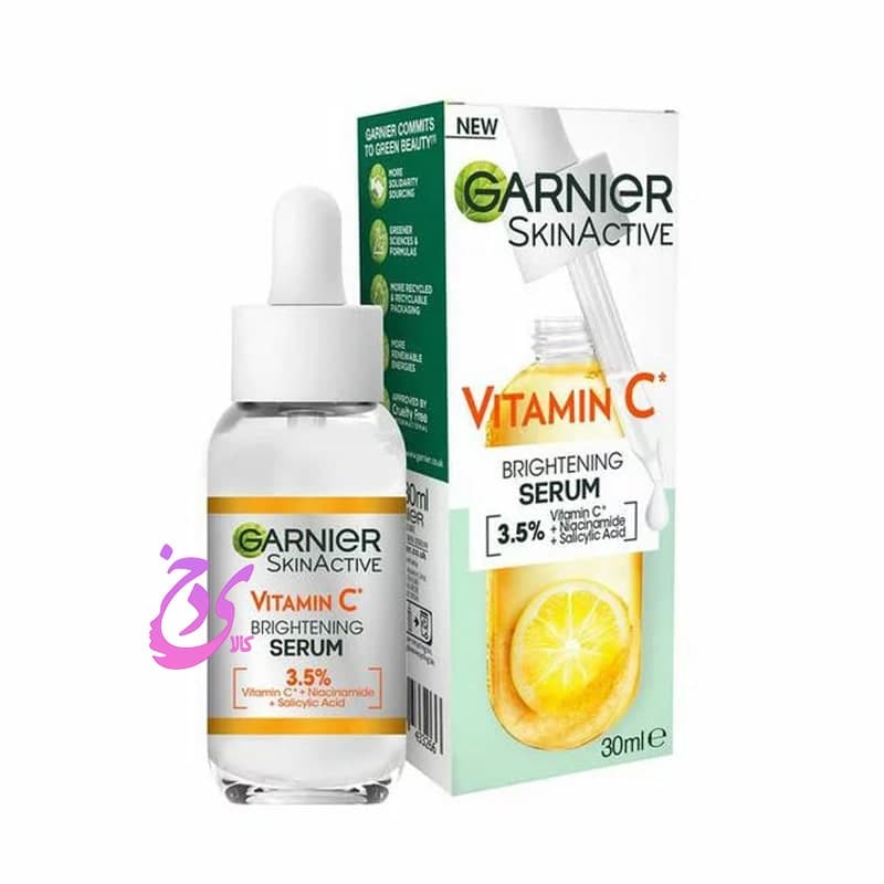 سرم ویتامین سی گارنیر مدل Garnier Light Complete حجم 30 میلی لیتر