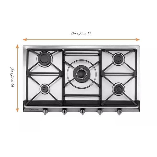 اجاق گاز درخشان مدل G653 — تصویر ۲