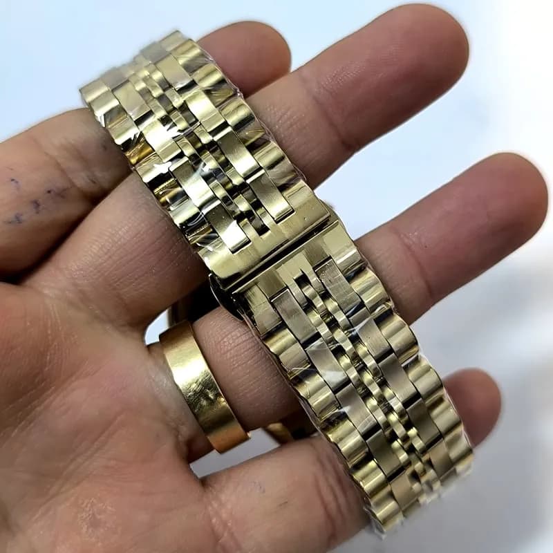 ساعت مردانه الگانس فول تایم ژاپن – رنگ ثابت – ضد آب – 114801 — تصویر ۵
