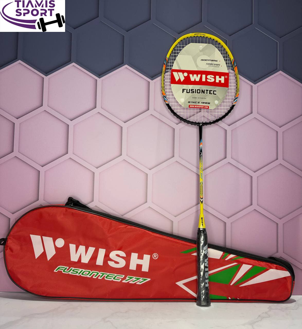 راکت بدمینتون تکی WISH اورجینال | مدل 777 — تصویر ۳