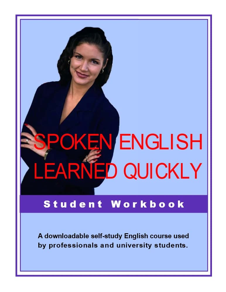 کتاب Spoken English Learned Quickly Student Workbook (کتاب کار زبان انگلیسی گفتاری به‌سرعت آموخته‌شده) نسخه انگلیسی PDF | لین لاندکویست