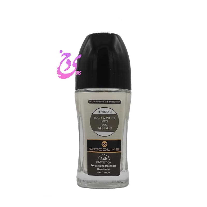 مام مردانه وودلایک مدل بلک اند وایت Woodlike Black & White حجم 75 میلی لیتر