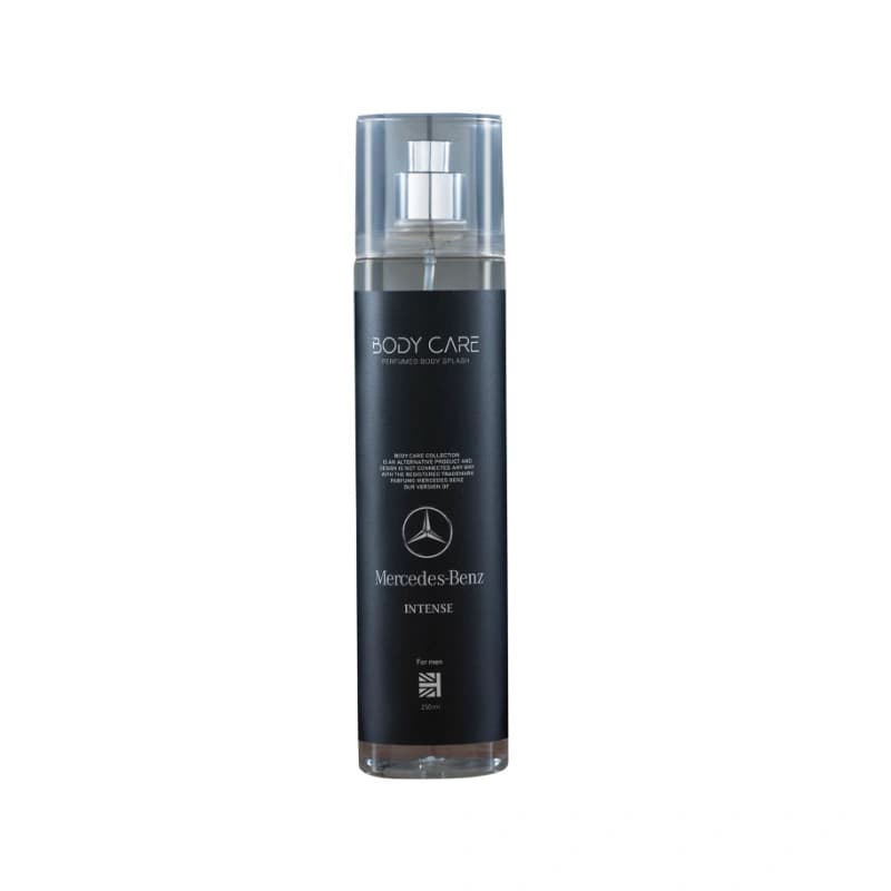 بادی اسپلش مردانه بادی کر مدل مرسدس بنز اینتنس Mercedes Benz Intense حجم 250 میلی لیتر