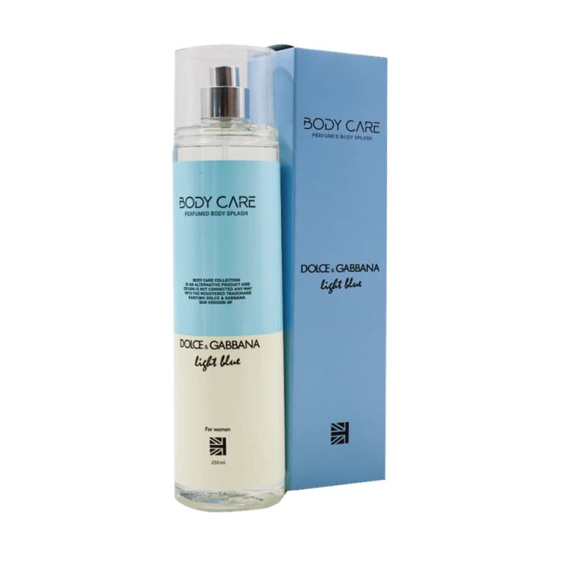 بادی اسپلش مردانه بادی کر مدل لایت بلو Light Blue حجم 250 میلی لیتر — تصویر ۲