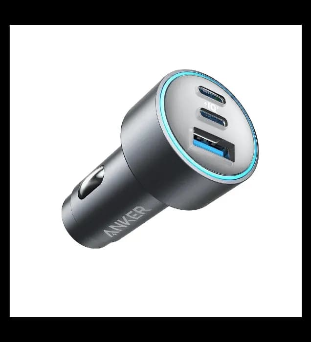 شارژر فندکی انکر Anker USB-C 535 Car Charger 67W Compact 3-Port – مدل A2731