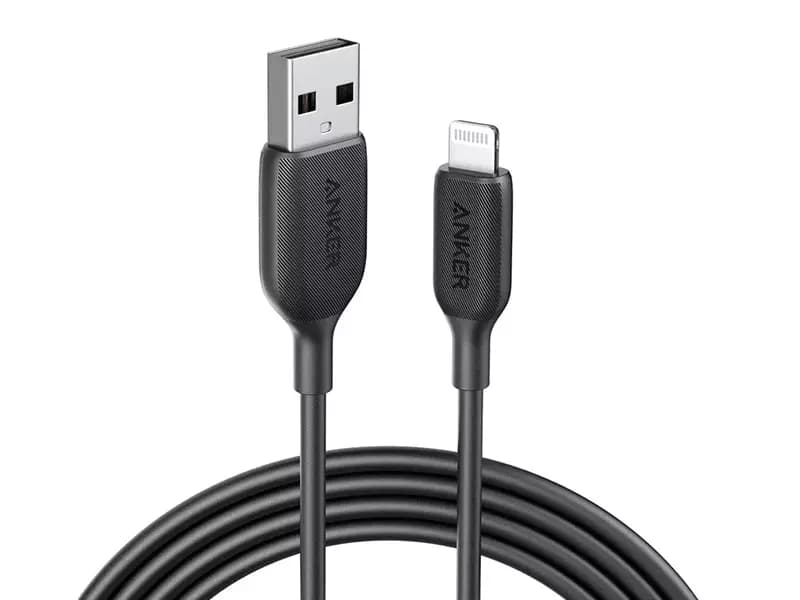 کابل شارژ USB-A به لایتنینگ انکر مدل A8813H11 طول 1.8 متر