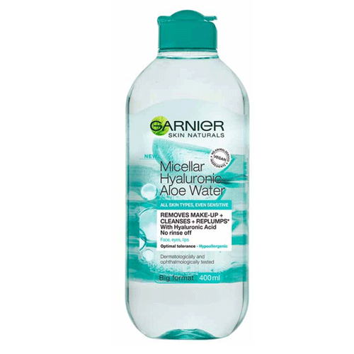 میسلار واتر هیالورون و آلوئه ورا گارنیر 400 میلیلیتر | Garnier Micellar Hyaluron-Aloe-Water 400 ml — تصویر ۲