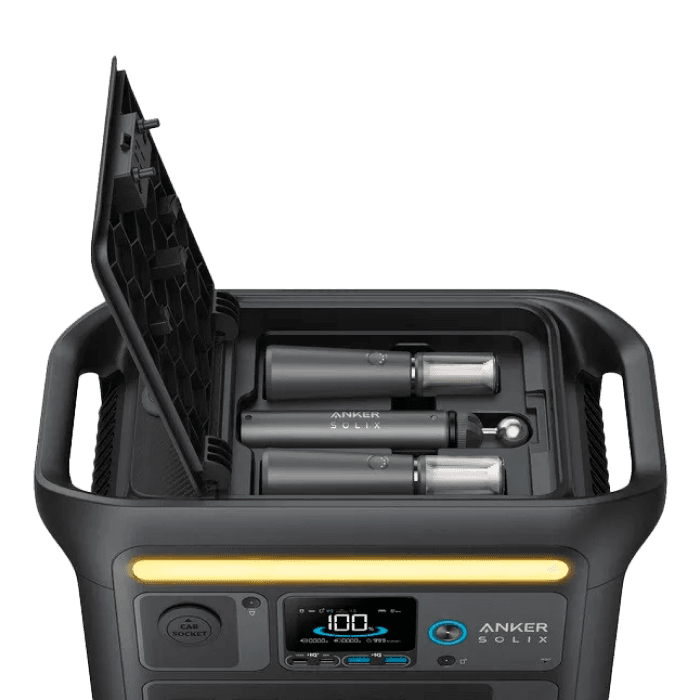 نیروگاه همراه انکر Anker SOLIX C800 Plus 768Wh مدل A1754 — تصویر ۴