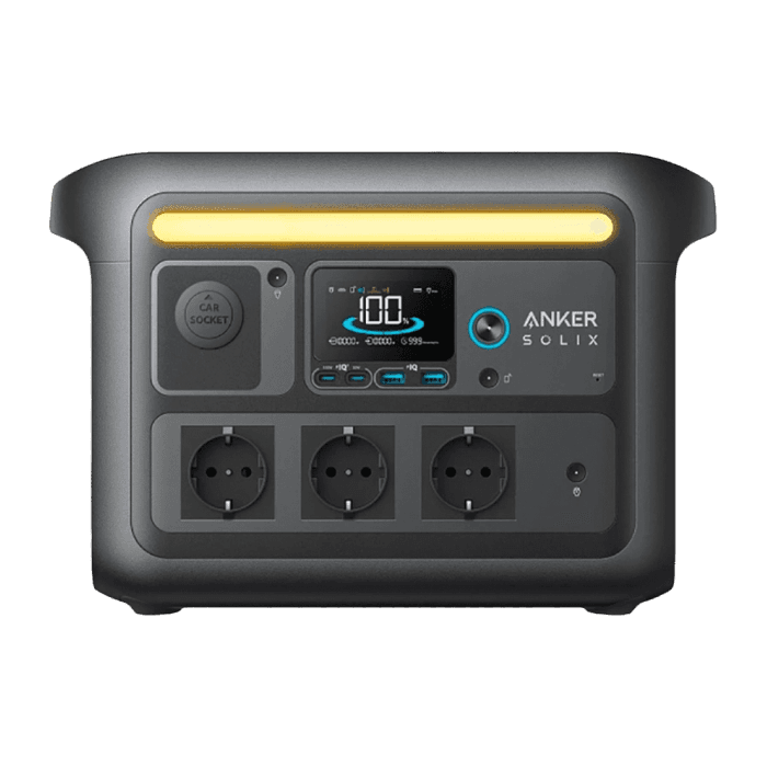 نیروگاه همراه انکر Anker SOLIX C800 Plus 768Wh مدل A1754 — تصویر ۳