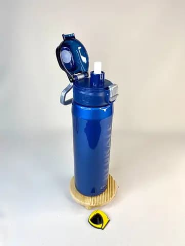 قمقمه ورزشی یک لیتری براق HYDRATE برند EYUN — تصویر ۲