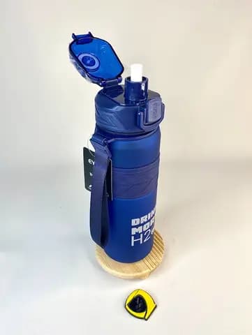 قمقمه ورزشی یک لیتری DRINK MORE H2O برند EYUN — تصویر ۲