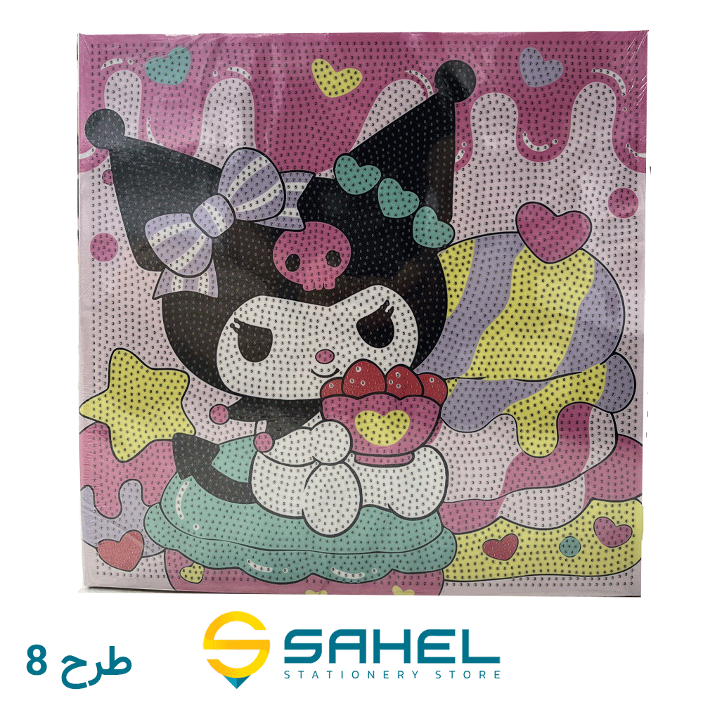 نقاشی الماسی قابدار 30*30 — تصویر ۸