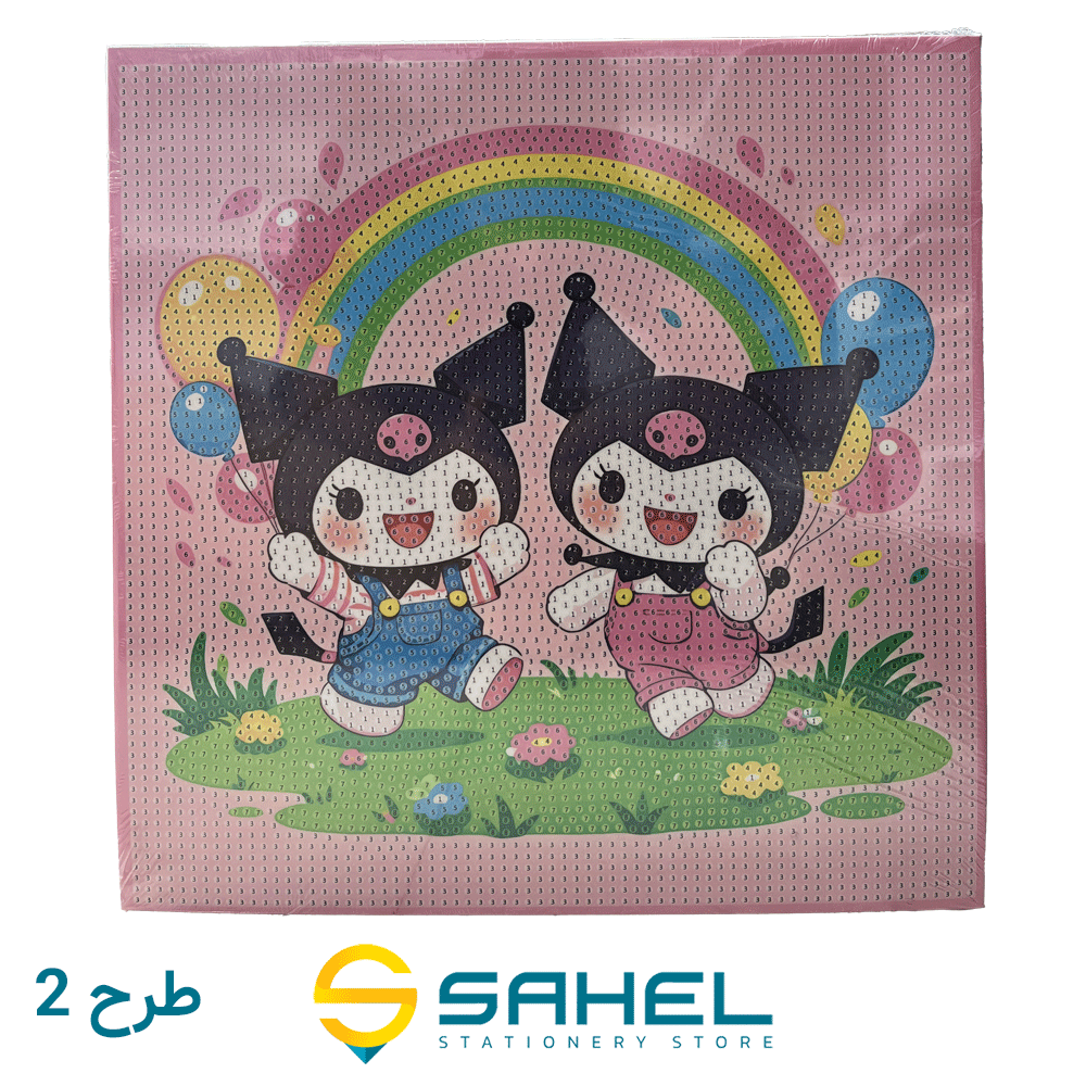 نقاشی الماسی قابدار 30*30 — تصویر ۲