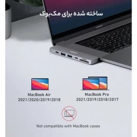 هاب تایپ سی انکر Anker PowerExpand 7 in 2 USB C Hub A8371HA1 — تصویر ۲