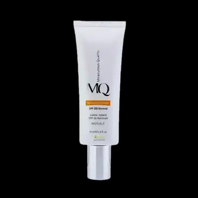 کرم ضد آفتاب نرمال بی رنگ SPF50 ام کیو 55 میل