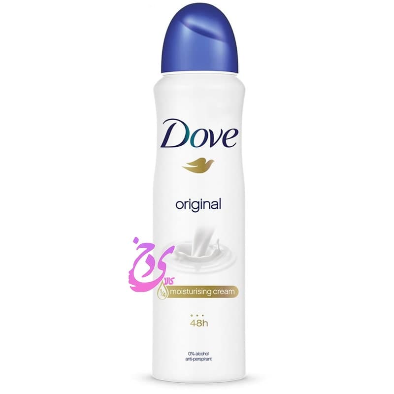 اسپری ضد تعریق زنانه داو مدل اورجینال Dove Original حجم 250 میلی لیتر
