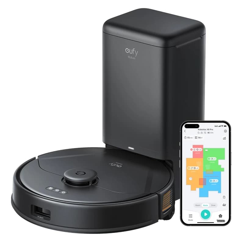 جارو برقی رباتیک انکر eufy clean X8 Pro SES Robot Vacuum – مدل T2276