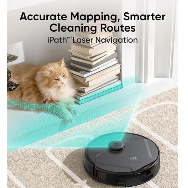 جارو برقی رباتیک انکر eufy clean X8 Pro SES Robot Vacuum – مدل T2276 — تصویر ۵