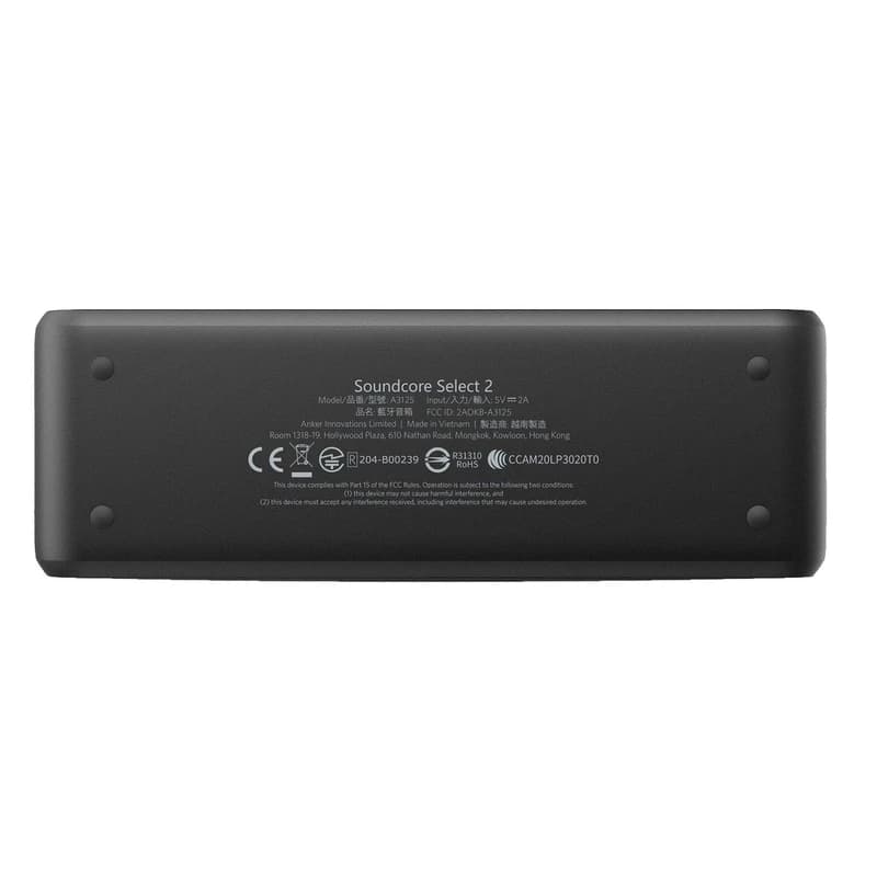 اسپیکر بلوتوثی قابل حمل انکر مدل Select 2 A3125 — تصویر ۶