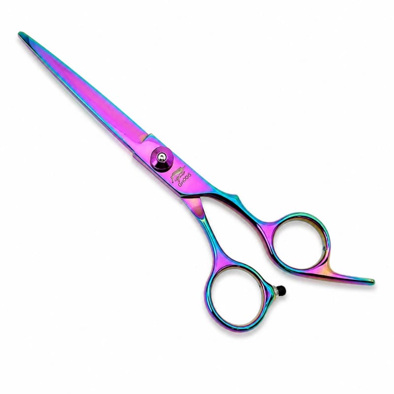 قیچی حرفه ای آرایشگاهی لوپینا مدل هفت رنگ کد GH006