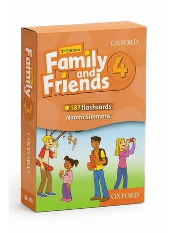 فلش کارت American Family and Friends 4
