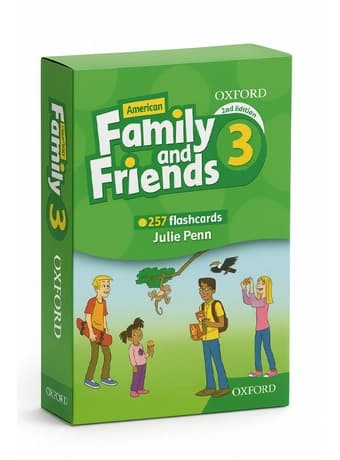 فلش کارت American Family and Friends 3