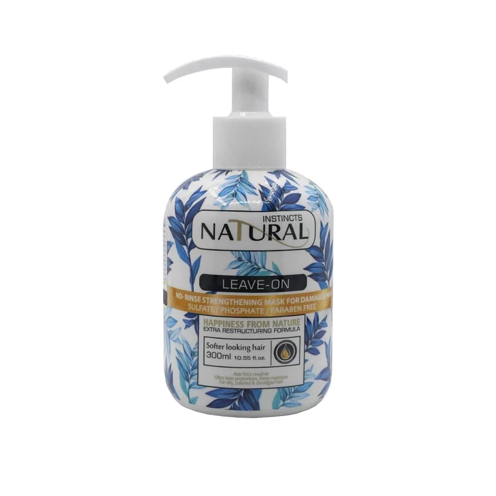 ماسک مو بدون نیاز به آبکشی نچرال مدل مگا (تقویت کننده مناسب موهای آسیب دیده) حجم 300 میل — تصویر ۲