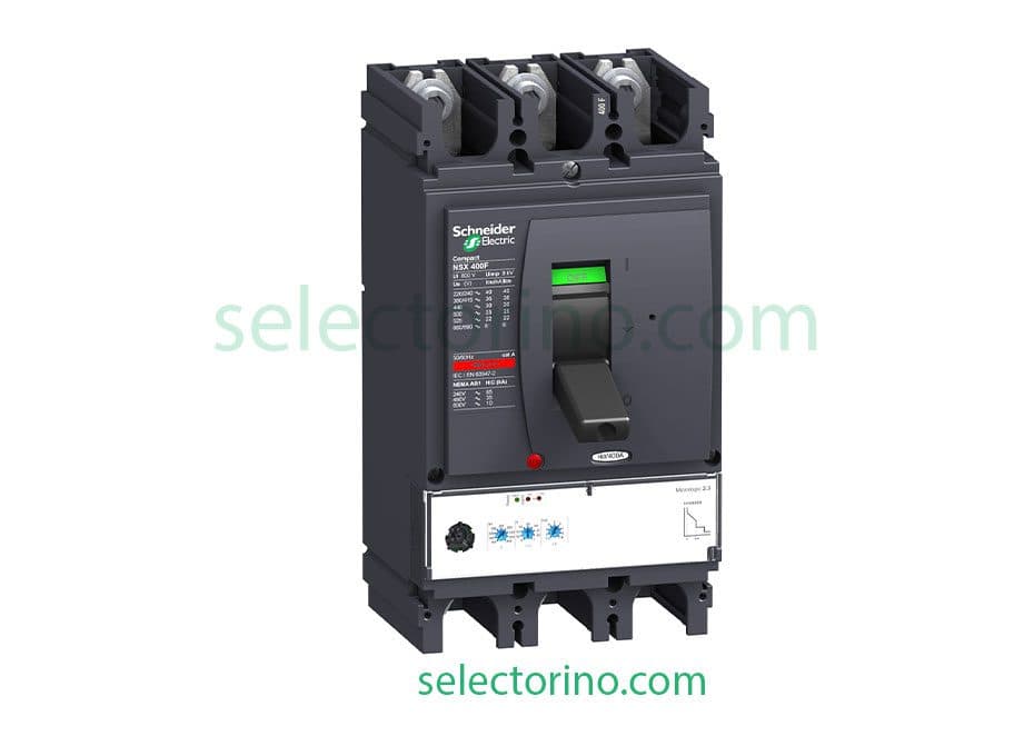 اتوماتیک 400 آمپربا قدرت قطع 50 کیلوآمپر – C40N32D400 – LV432693(160-400) Schneider