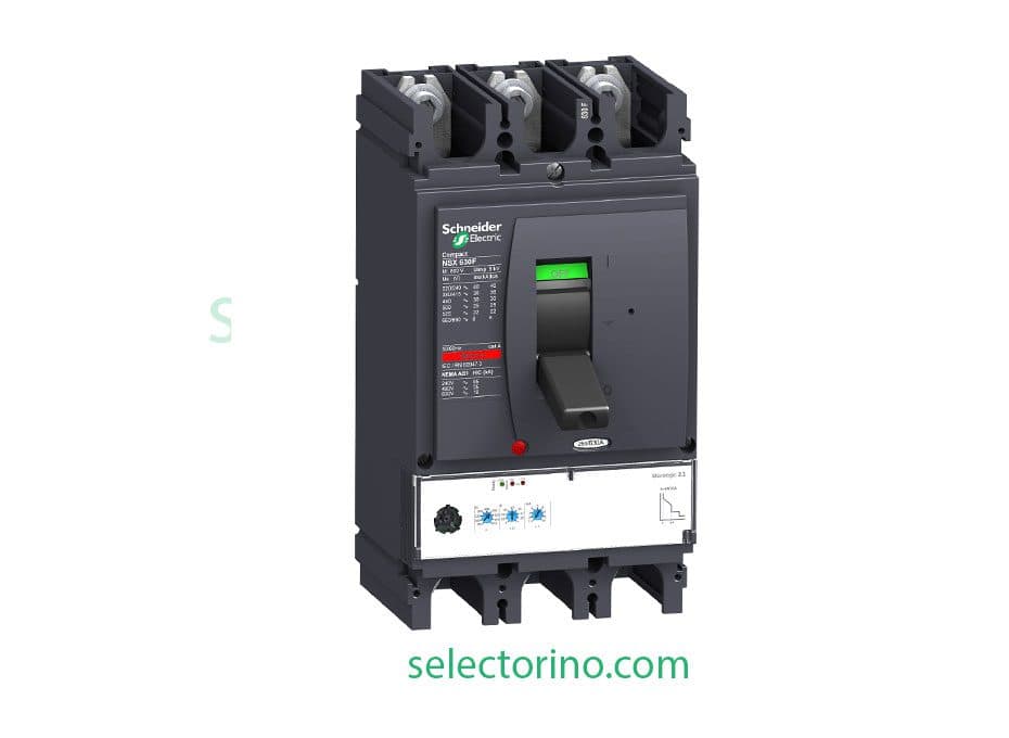اتوماتیک 630 آمپر LV432876(250-630) Schneider با قدرت قطع 36 کیلوآمپر C63F32D630
