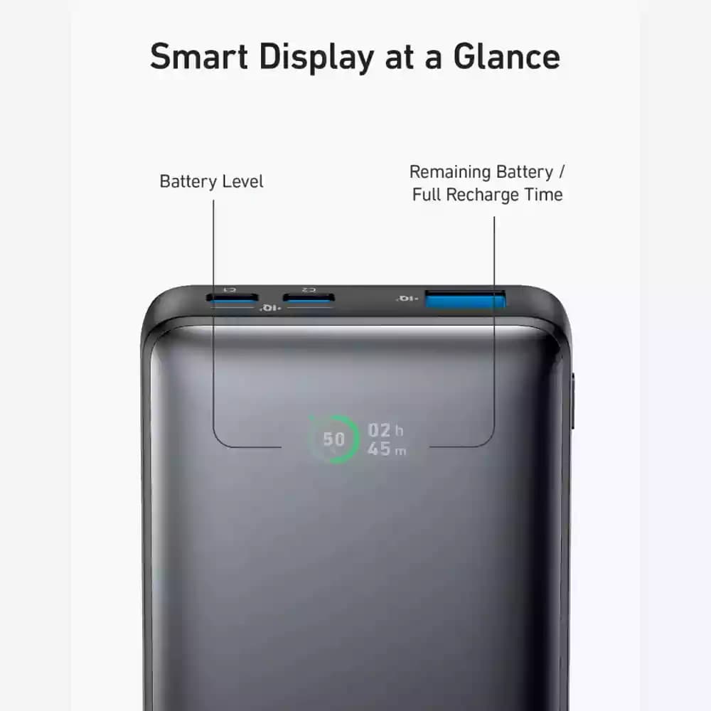 پاوربانک 10000 Anker Power Bank 533 PowerCore 25W مدل A1249 — تصویر ۸