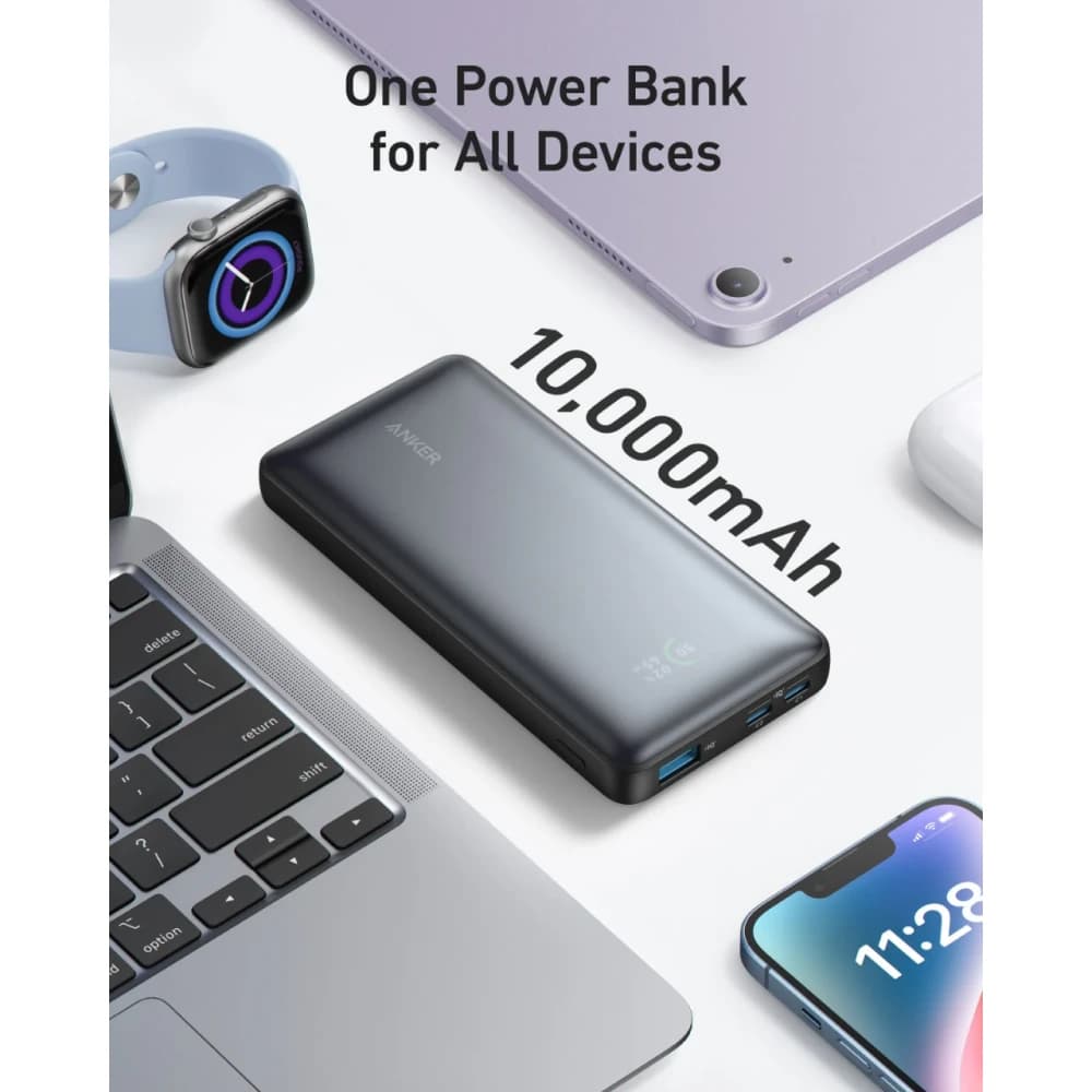 پاوربانک 10000 Anker Power Bank 533 PowerCore 25W مدل A1249 — تصویر ۷